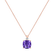 Diamond necklace with Amethyst The Duchess2