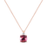 Diamond necklace with Tourmaline The Duchess2