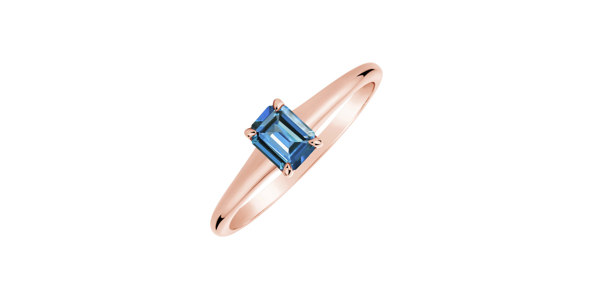 Ring with Topaz Domante