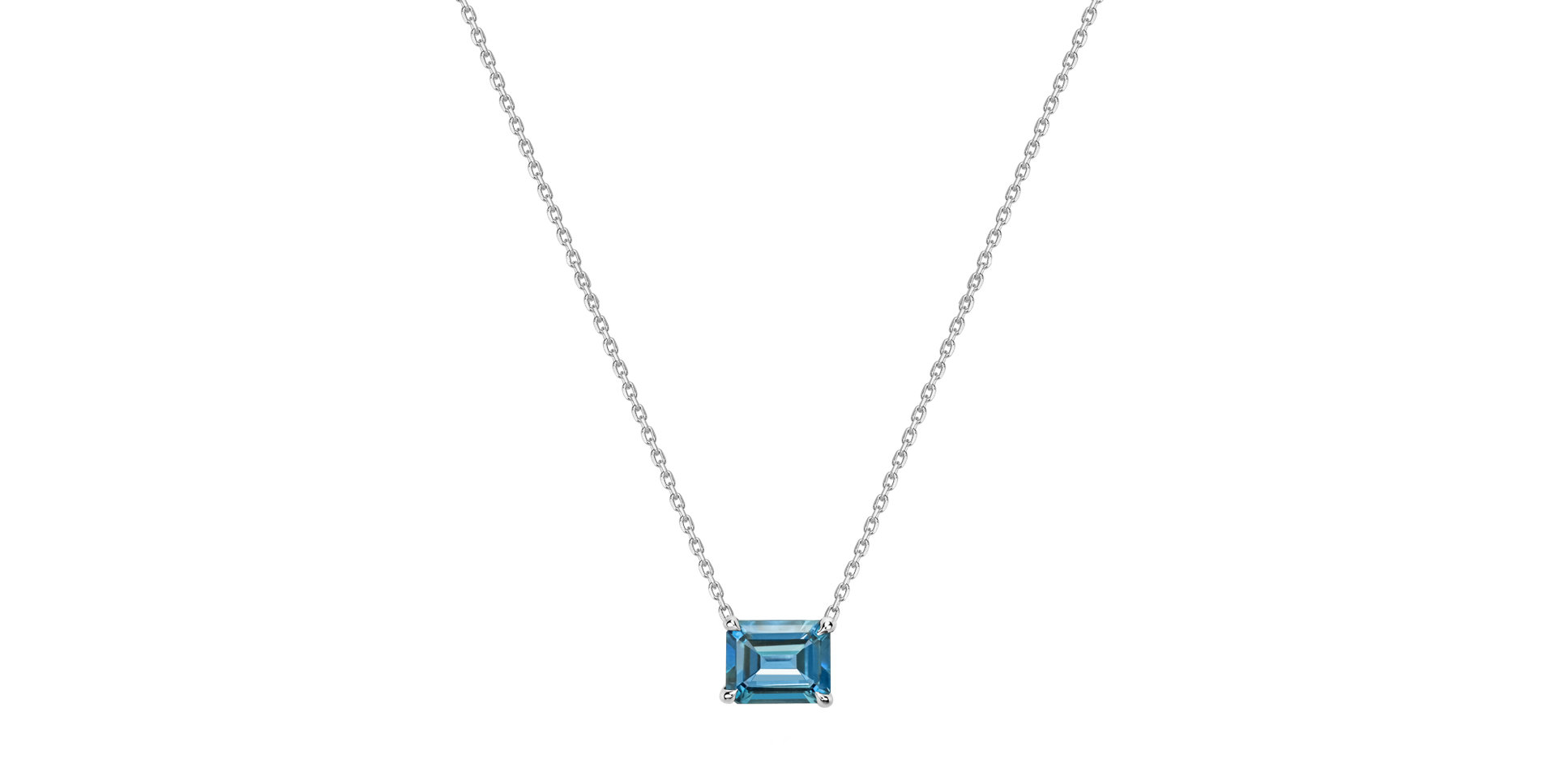 Necklace with Topaz Corinne