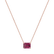 Necklace with Rhodolite Corinne2