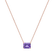 Necklace with Amethyst Corinne2