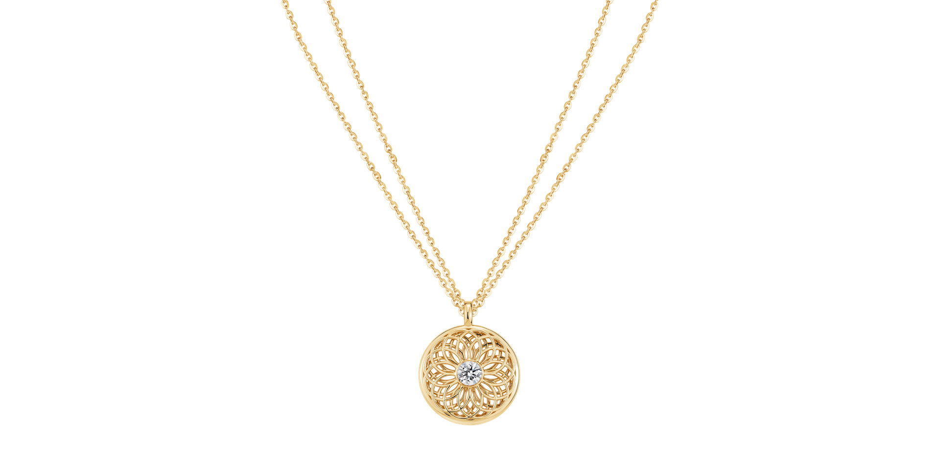 Diamond necklace Sphere of Light