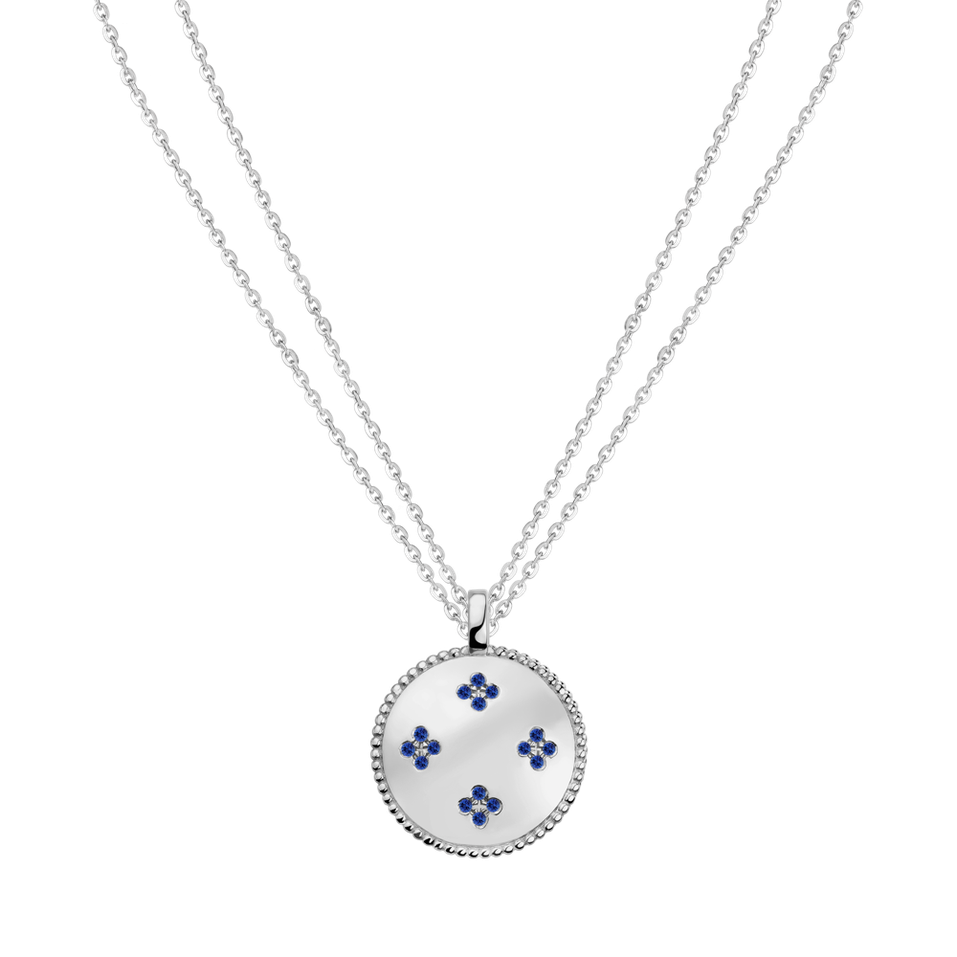 Necklace with Tanzanites Aveline