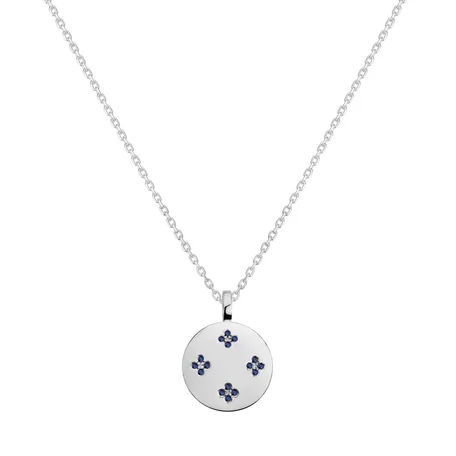 Necklace with Sapphires Aveline