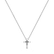 Diamond necklace Cross2