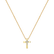 Diamond necklace Cross2