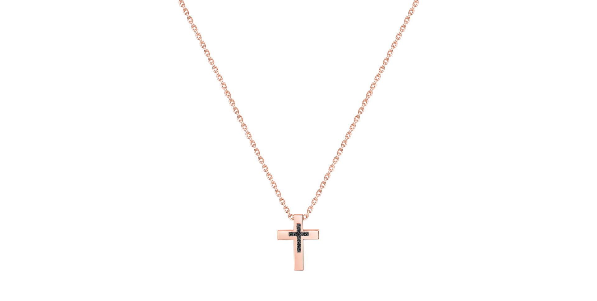Diamond necklace Cross