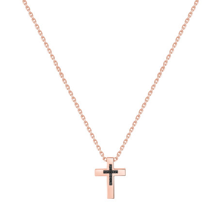 Diamond necklace Cross