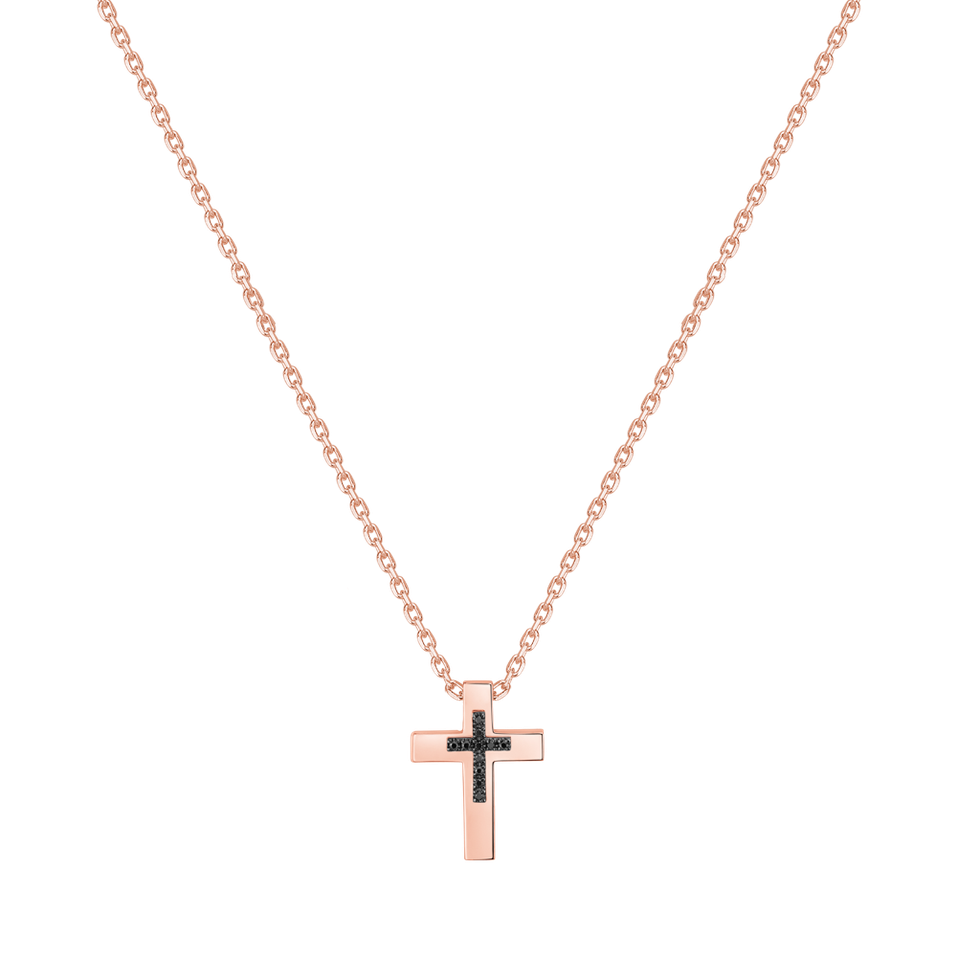 Diamond necklace Cross