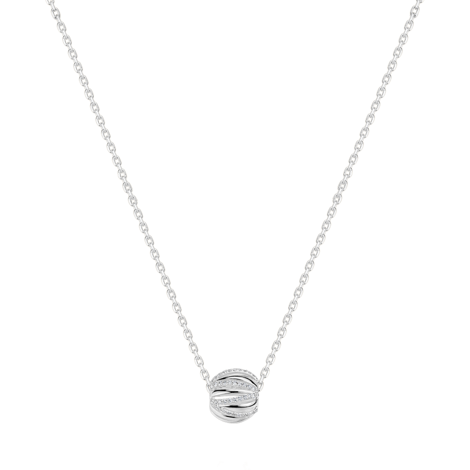 Diamond necklace Golden Ball