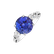 Diamond ring with Tanzanite Royal Oasis2
