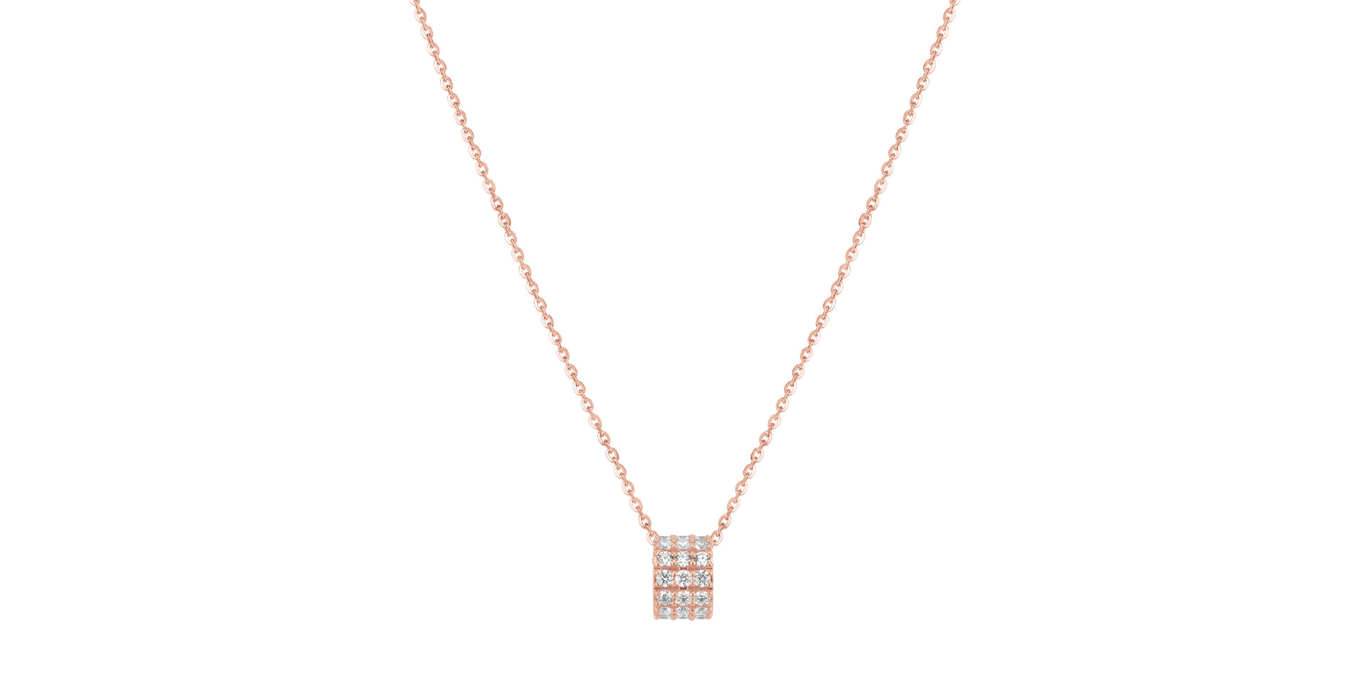 Diamond necklace Sunbeam Bliss