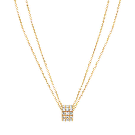Diamond necklace Sunbeam Bliss