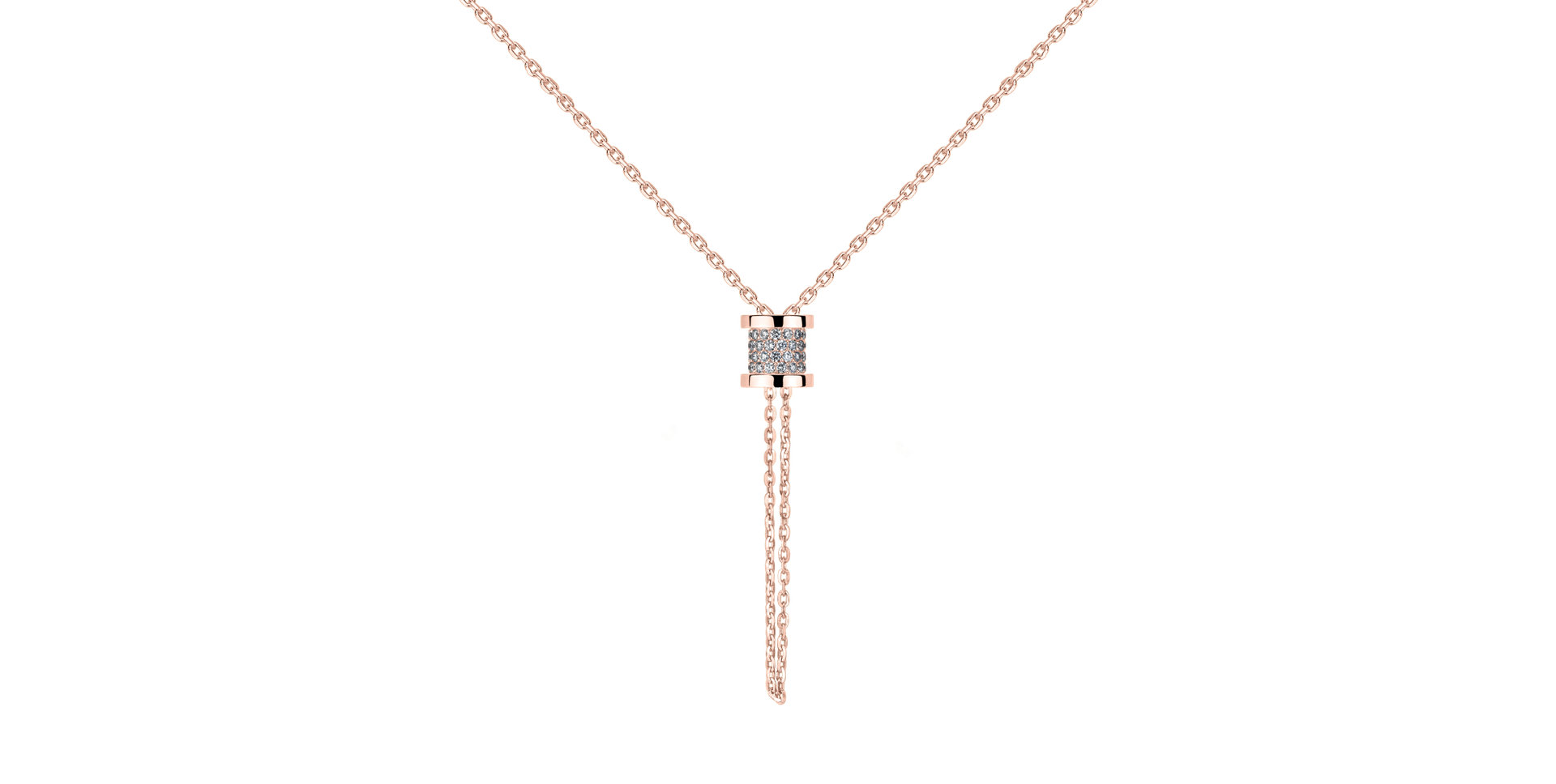 Diamond necklace Timeless Spiral