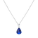 Diamond necklace with Tanzanite Whisper of Avalon2