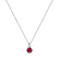 Diamond necklace with Ruby Diamara2