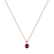 Necklace with Rhodolite Galaxirite2
