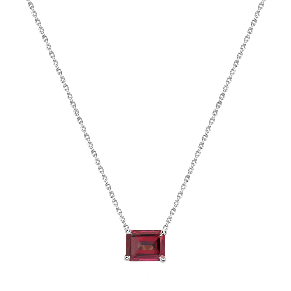 Necklace with Rhodolite Winslow