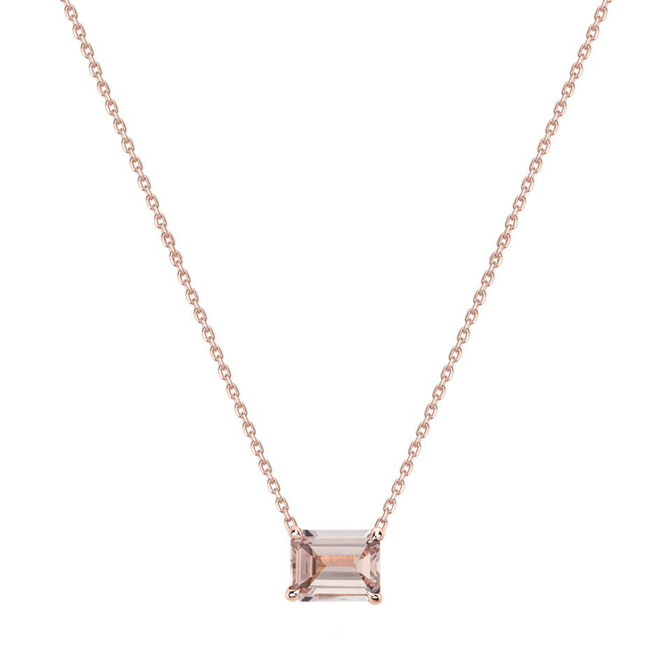 Necklace with Morganite Corinne