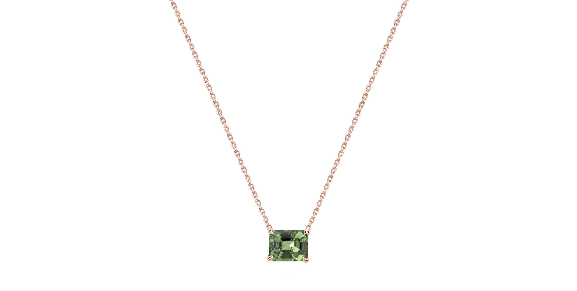 Necklace with Sapphire Corinne