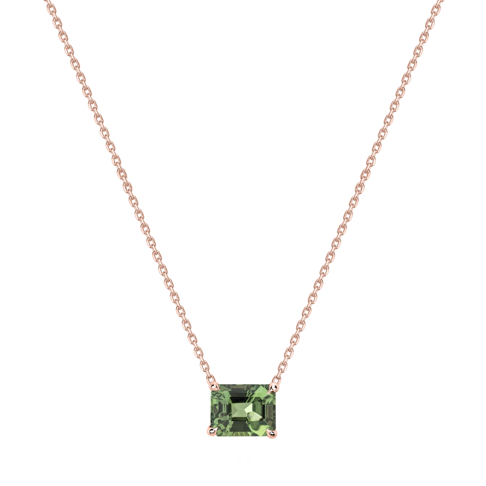 Necklace with Sapphire Corinne