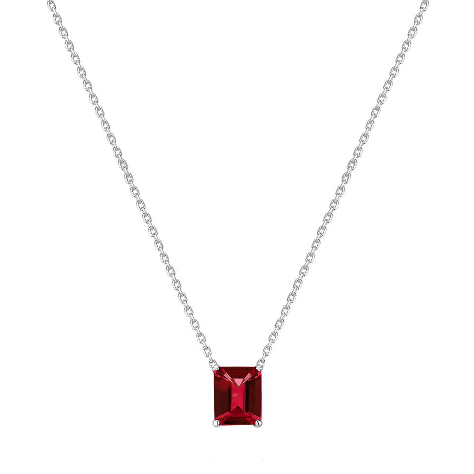 Necklace with Ruby Mosselyn