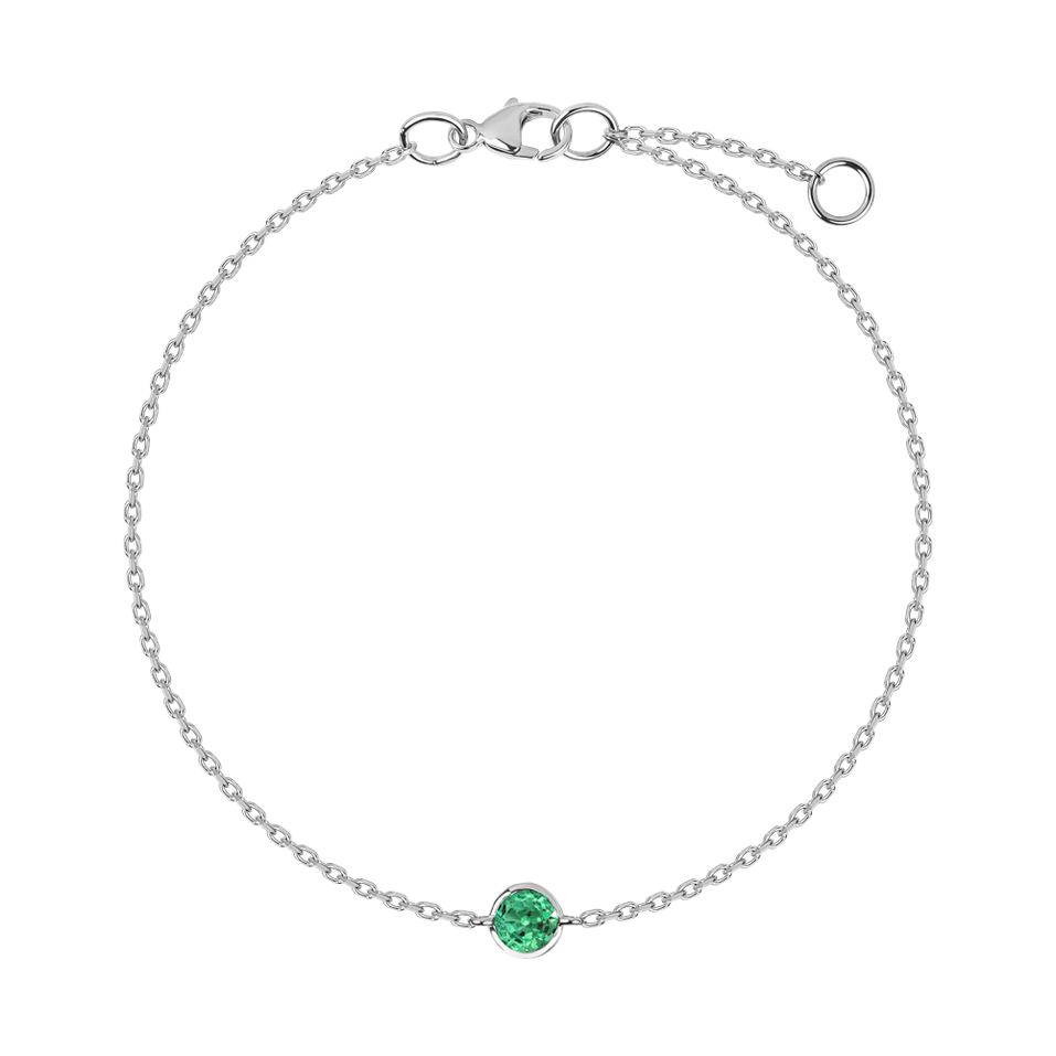 Bracelet with Emerald Roggeveen