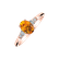 Diamond ring with Citrine Elysandria2