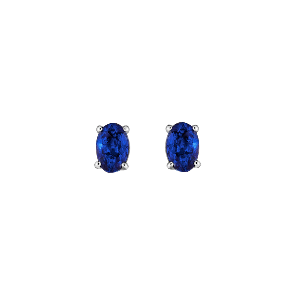 Earrings with Sapphire Mystic Light