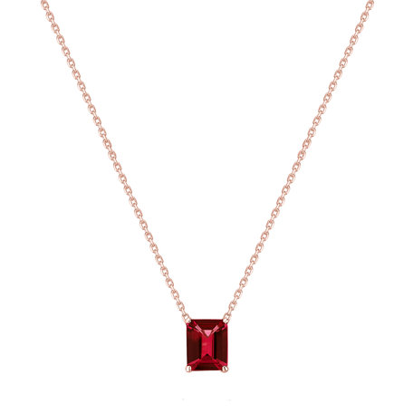 Necklace with Ruby Winslow
