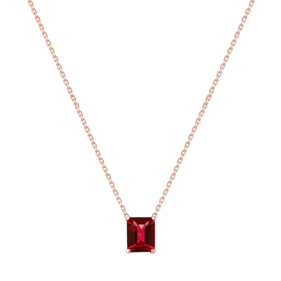 Necklace with Ruby Winslow