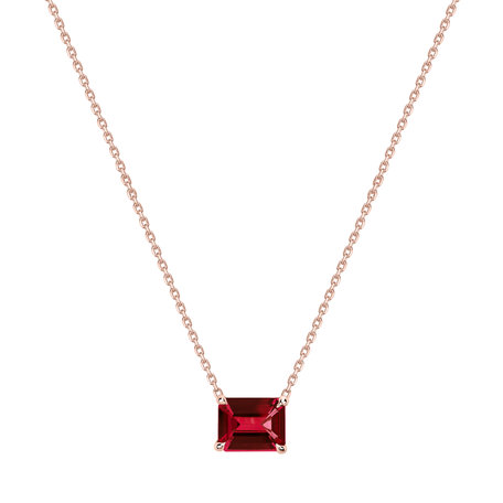 Necklace with Ruby Winslow