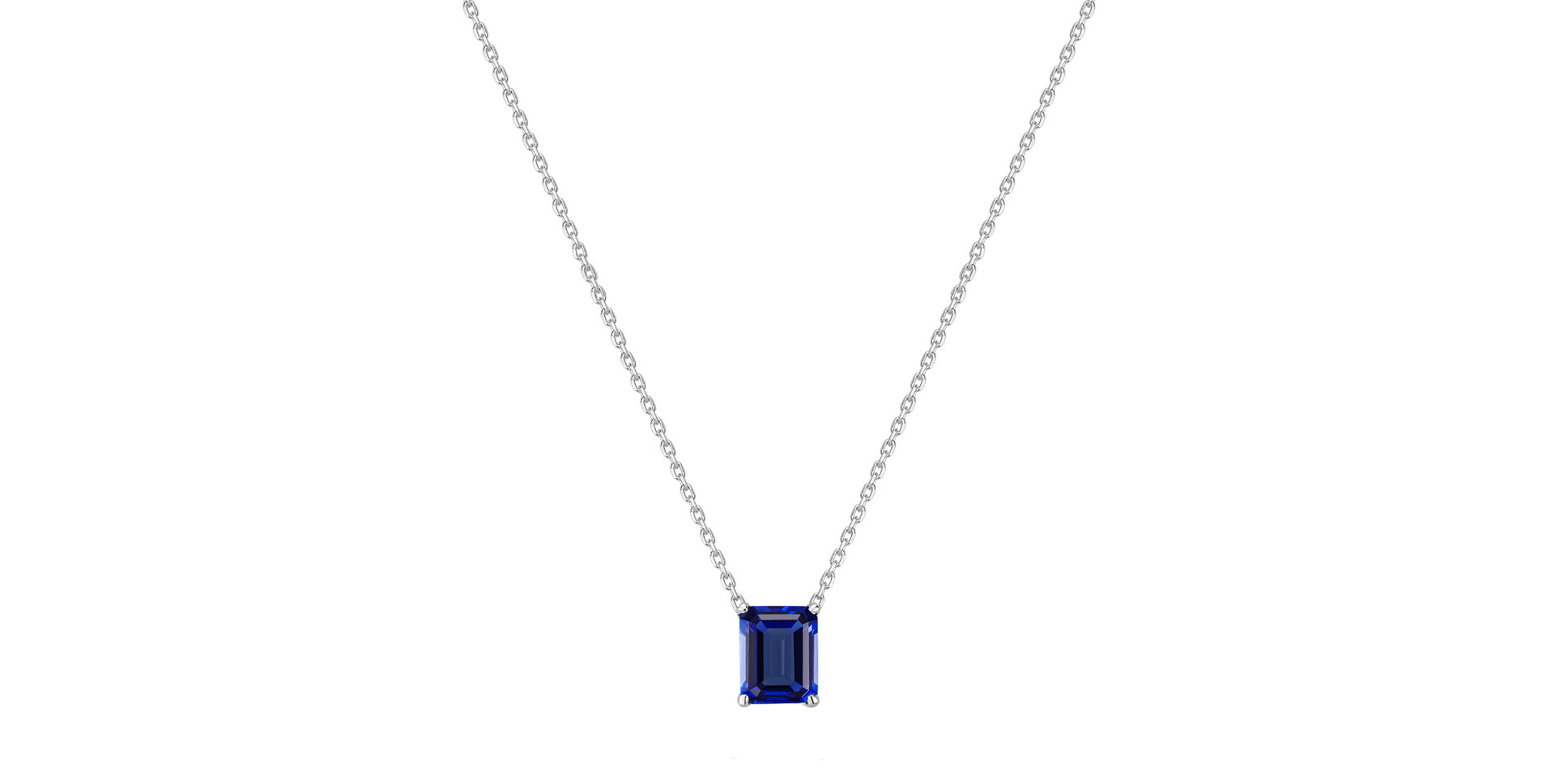 Necklace with Sapphire Winslow