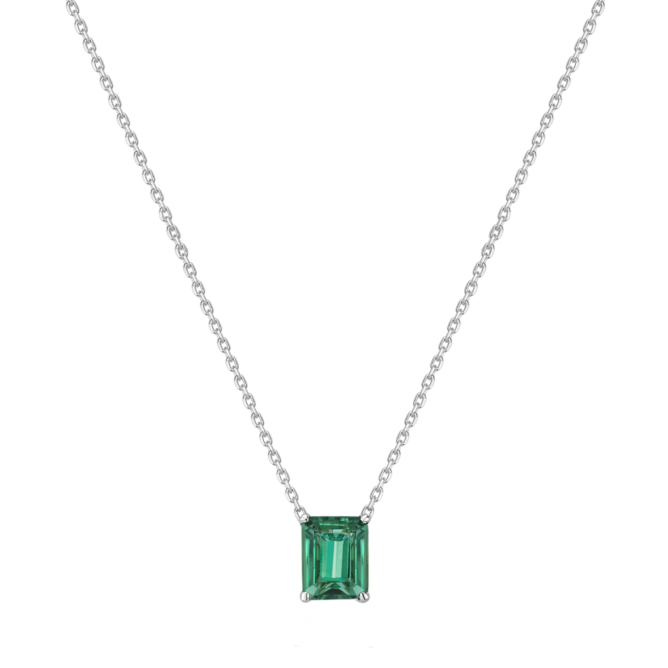 Necklace with Emerald Winslow