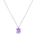 Diamond necklace with Amethyst Mireth2