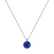 Diamond necklace with Tanzanite Zorabelle2