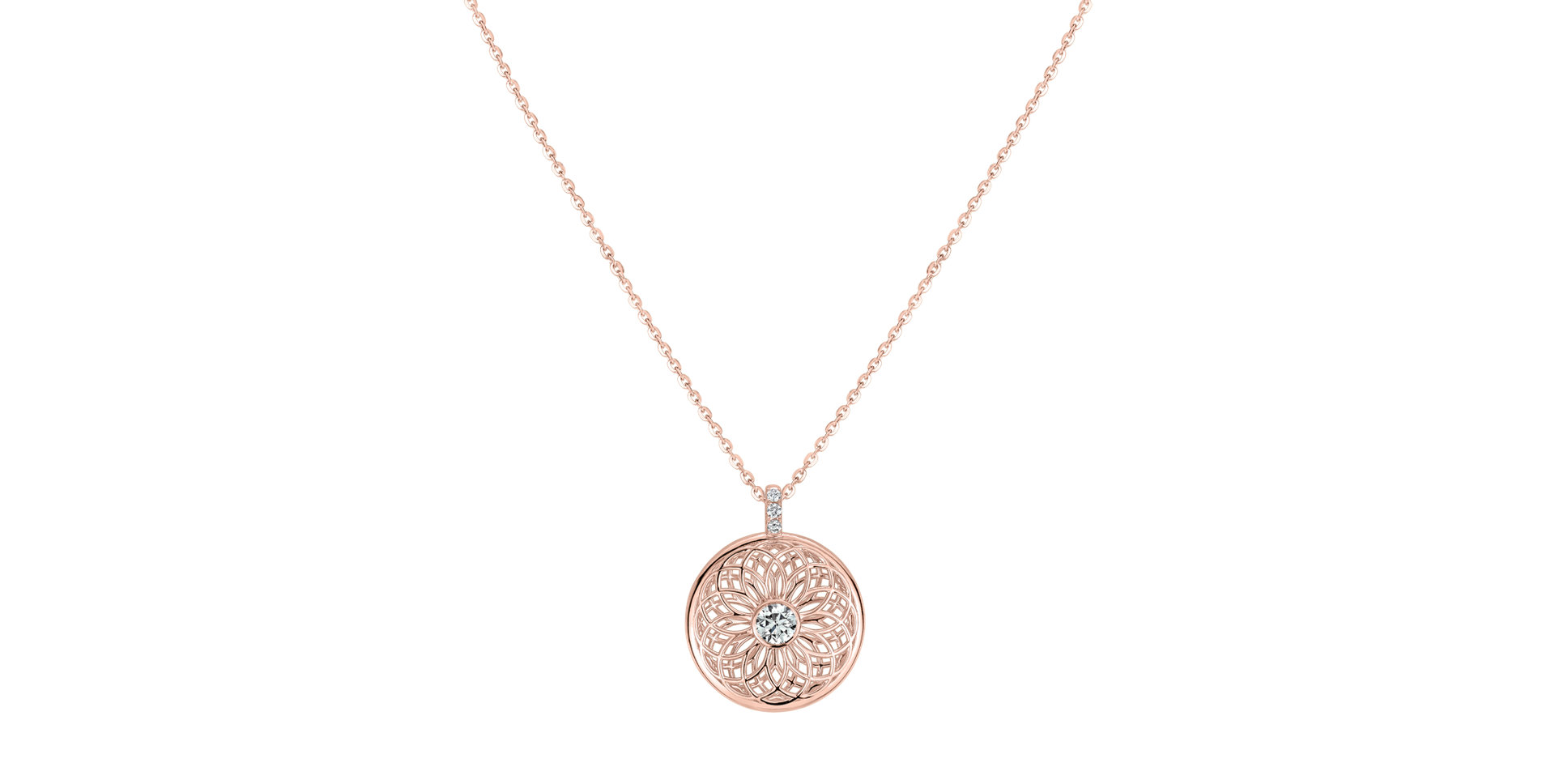 Diamond necklace Sphere of Light