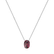 Necklace with Rhodolite Mystic Depth2