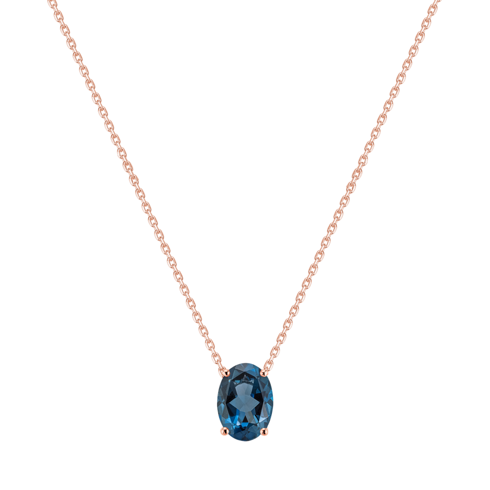 Necklace with Topaz Mystic Depth