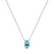 Necklace with Topaz Mystic Depth2