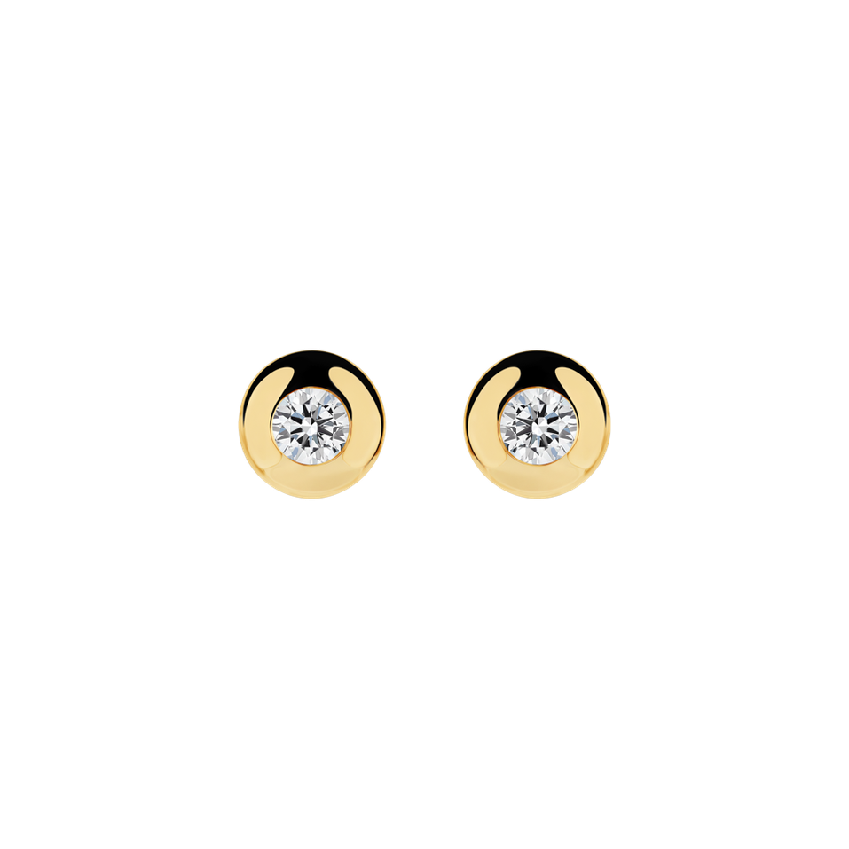 Diamond earrings Sweet Dot