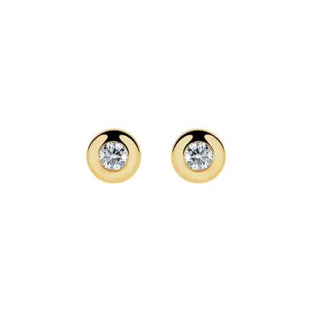 Diamond earrings Noble Dot