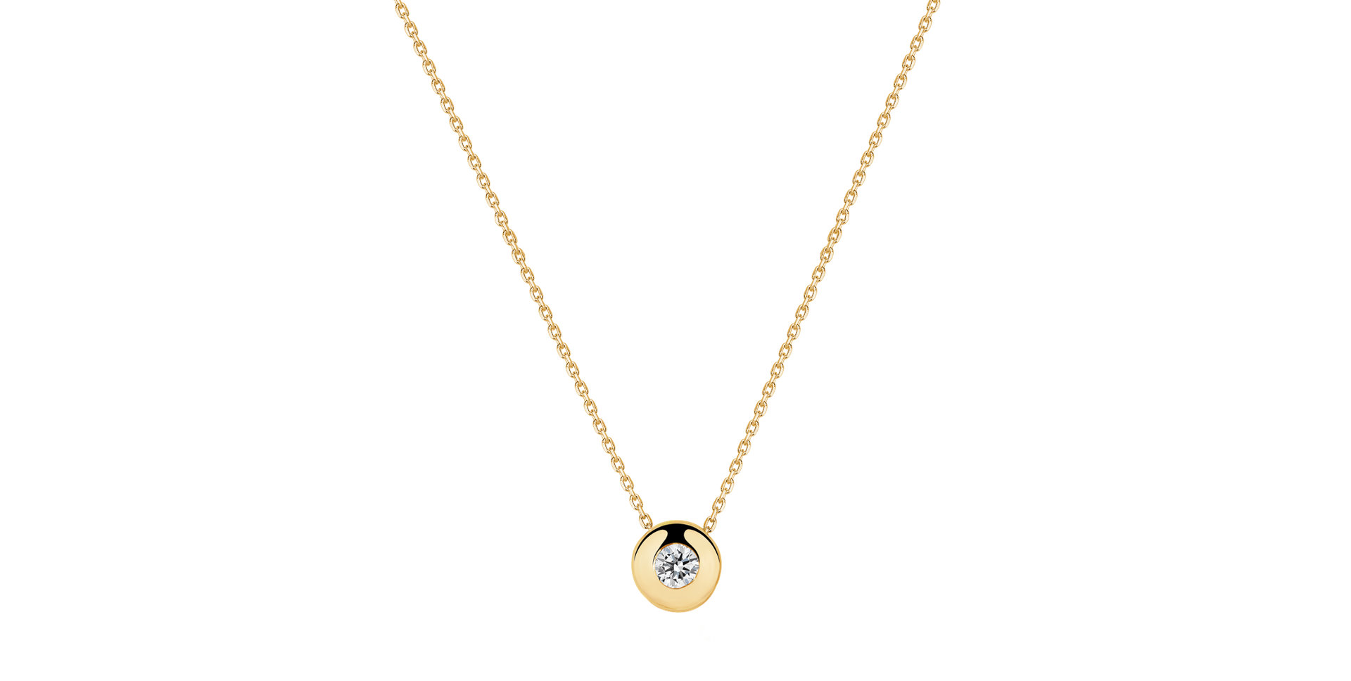 Diamond necklace Sweet Dot