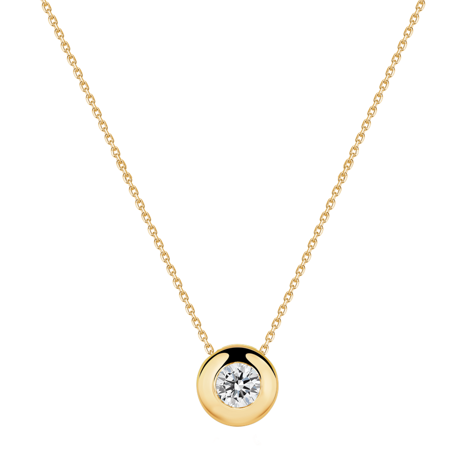 Diamond necklace Sweet Dot