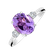 Diamond ring with Amethyst Asuan2