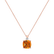 Diamond necklace with Citrine The Countess2