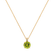 Diamond necklace with Peridot Zephyrine2