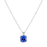 Diamond necklace with Tanzanite Mirabel2