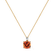 Diamond necklace with Citrine Mirabel2